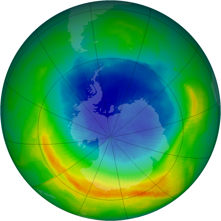 Ozone Map 1988-10-17